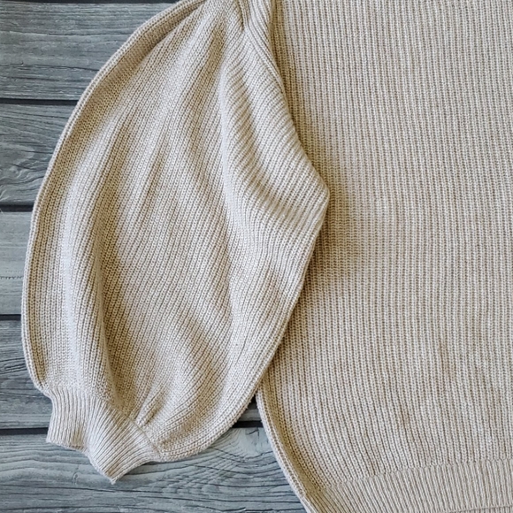 Leith Balloon Sleeve Sweater Like New Sz XL - Picture 3 of 6
